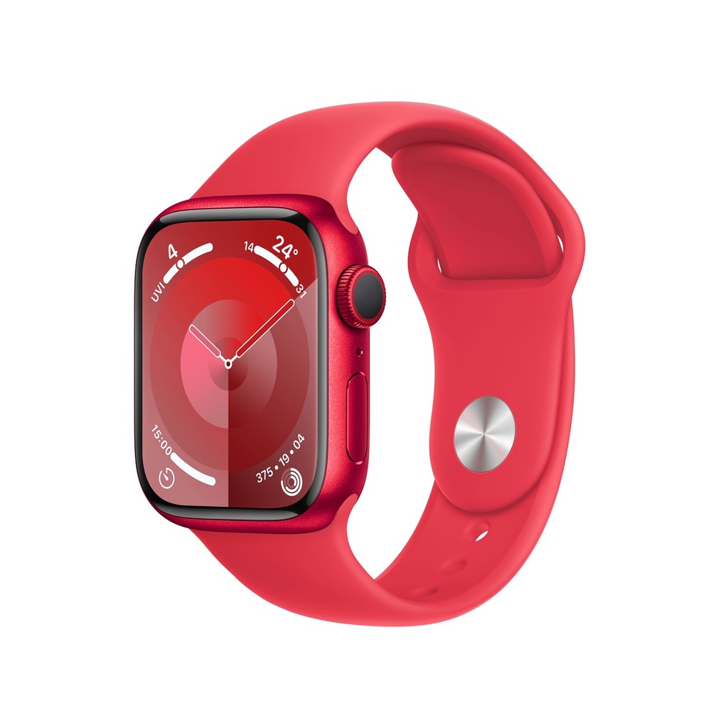 Apple Watch Series 9 PRODUCT RED Aluminium Case with PRODUCT RED Sport Band